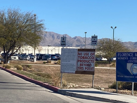 photo of signage at the entrance of the Florence McClure Women's Correctional Center