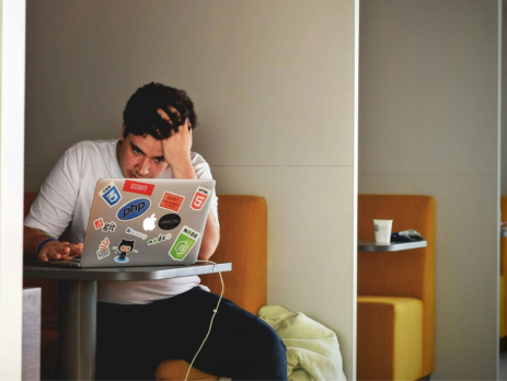 a student facing stress