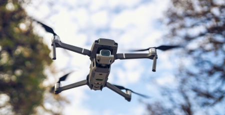 drone flying overhead