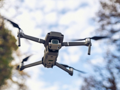 drone flying overhead