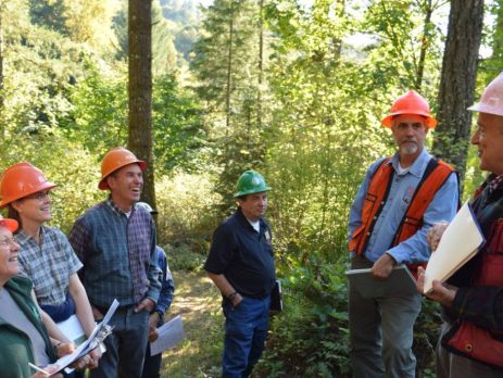 OSU Extension Master Woodland Managers attend a workshop.