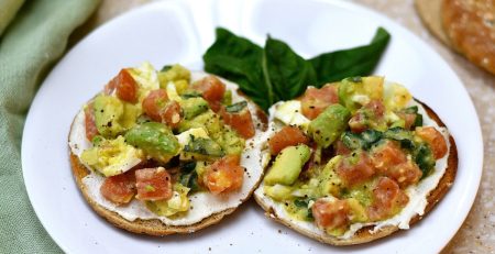 egg and avocado on toast