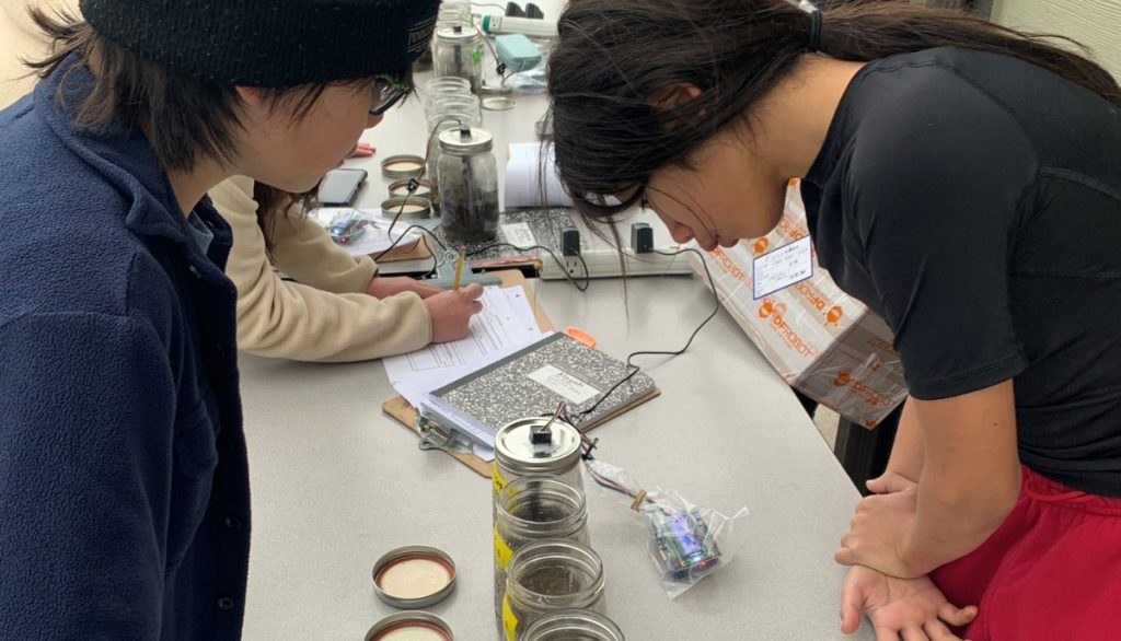 Technology provides hands-on experiences for students to explore soil science and career opportunities